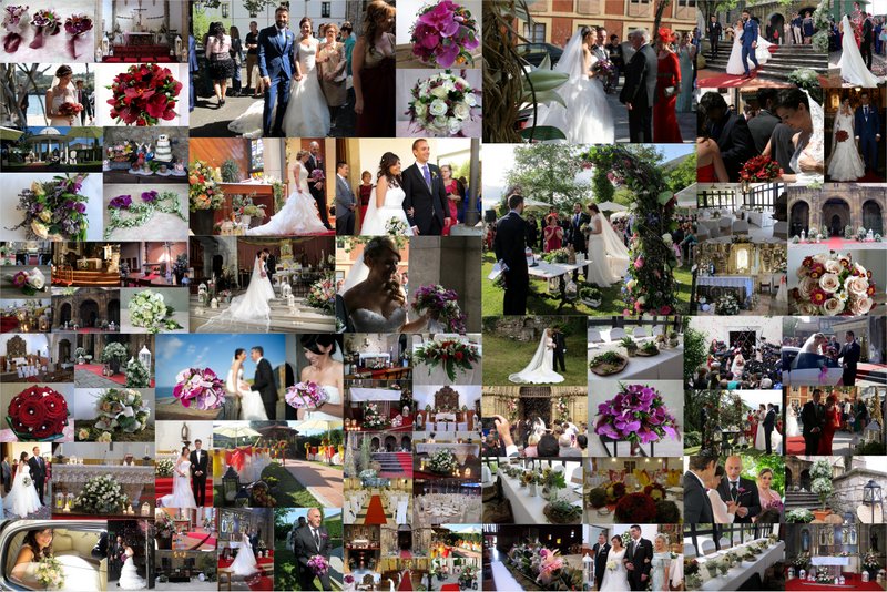 Resumen Decoraciones de bodas 2015 por Alisma Floral